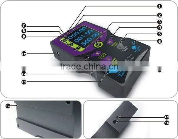 all-attitude digital 3D North Finder -North seeking,Roll:360deg measurement Pitch:+/-80deg measurement