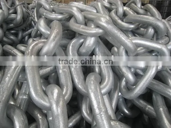 Best Quality Q235 Korean Standard Hot Dip Galvanized Link Chain