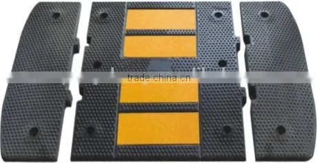 Roadway Safety Mini Rubber Speed Ramps