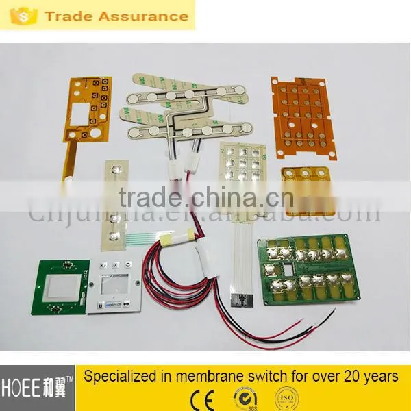 Flexible printed circuit board with membrane switch supplier
