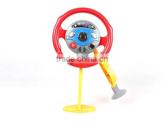 Electronic kids steering wheel toy