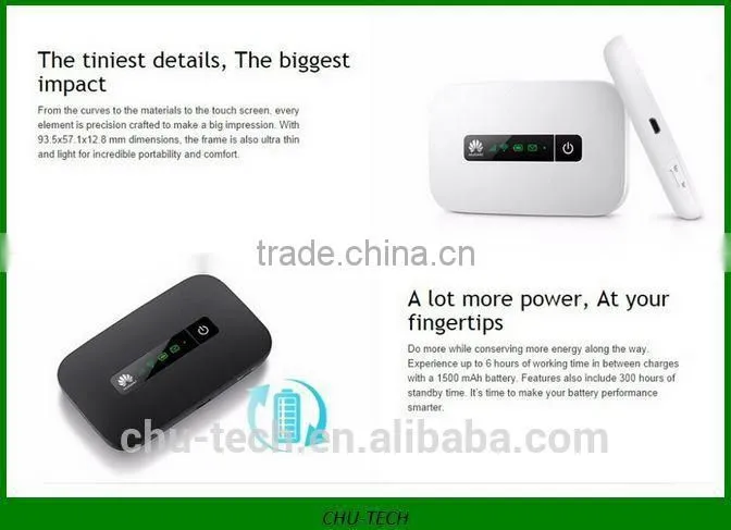 HUAWEI E5373 4G 150Mbps LTE Pocket Mobile WiFi Wireless Hotspot Modem 1500mAh