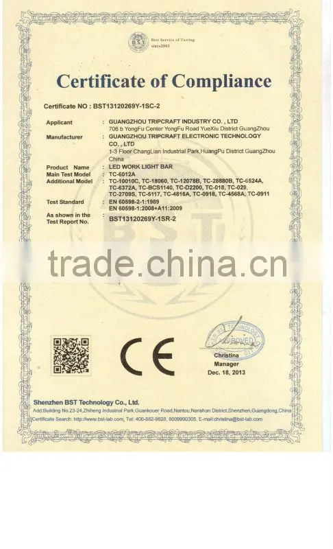Super Hot High Quality 9" 96W 111W 160W 185W Led work Light, led work lamp, 185W LED WORK LIGHT