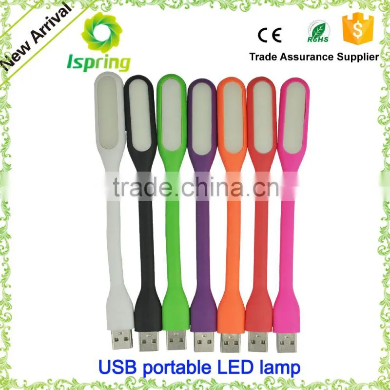 Adjust Angle Portable Flexible Led Lamp multi color for notebook