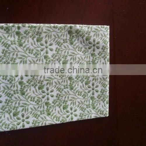 100% Polyester printed poplin fabric for clothes