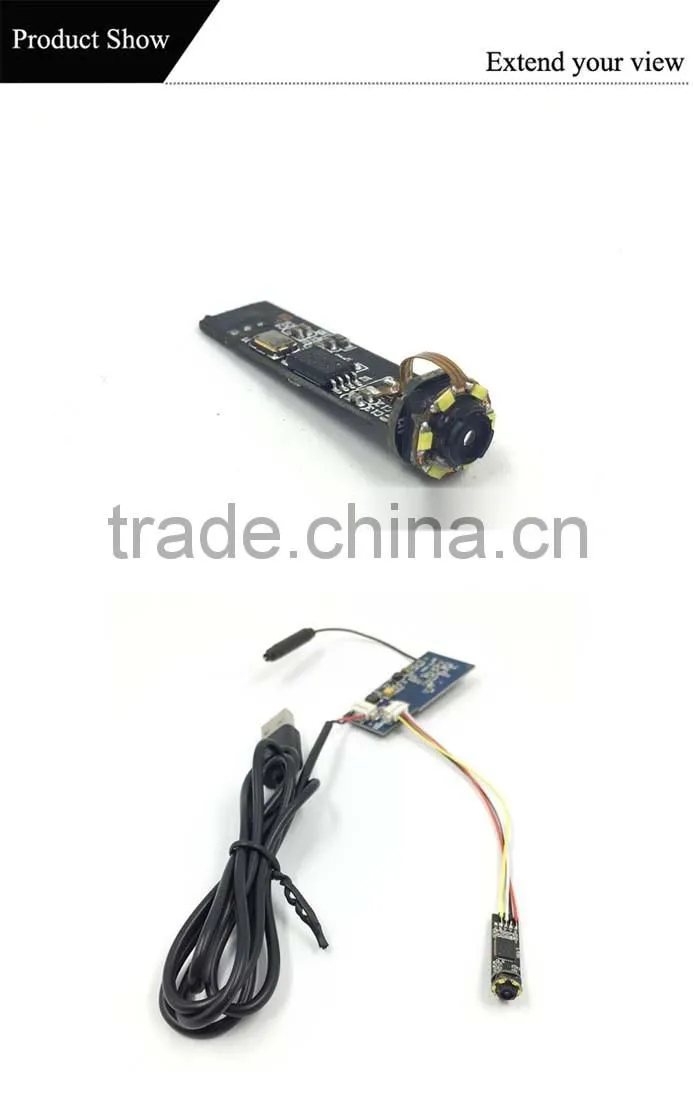 640*480 pixels camera module with high intensity signal wifi module