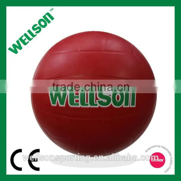 Embossed logo printed rubber volleyball