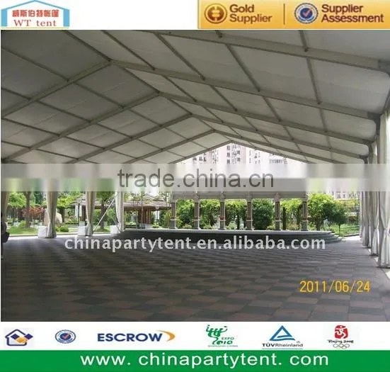 Outdoor strong aluminum frame clear span warehouse tents