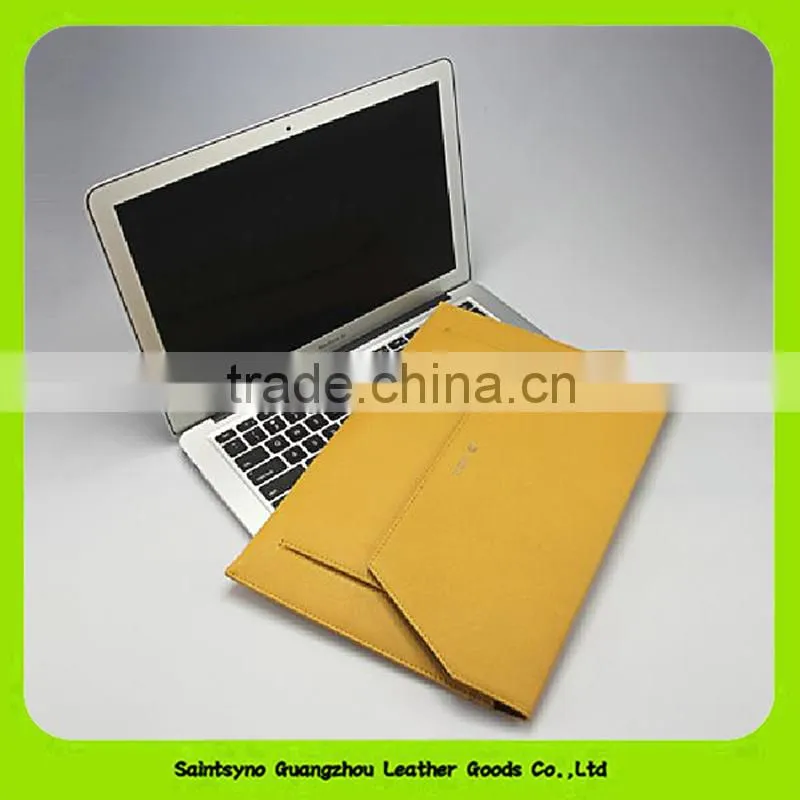 15054 Wholesale Fashion Design tablet leather holder for 15 inch laptop