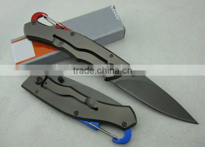 OEM folding utility key chain knife