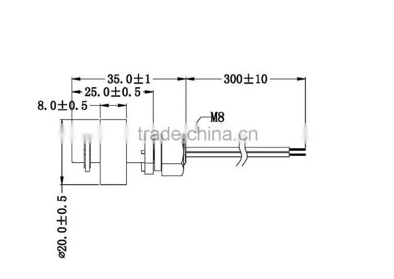small float switch for dehumidifier