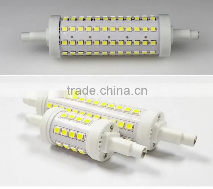 China new design installed in led flood light led bulb r7s 78mm, replace 100w halogen lamp replacement 220v