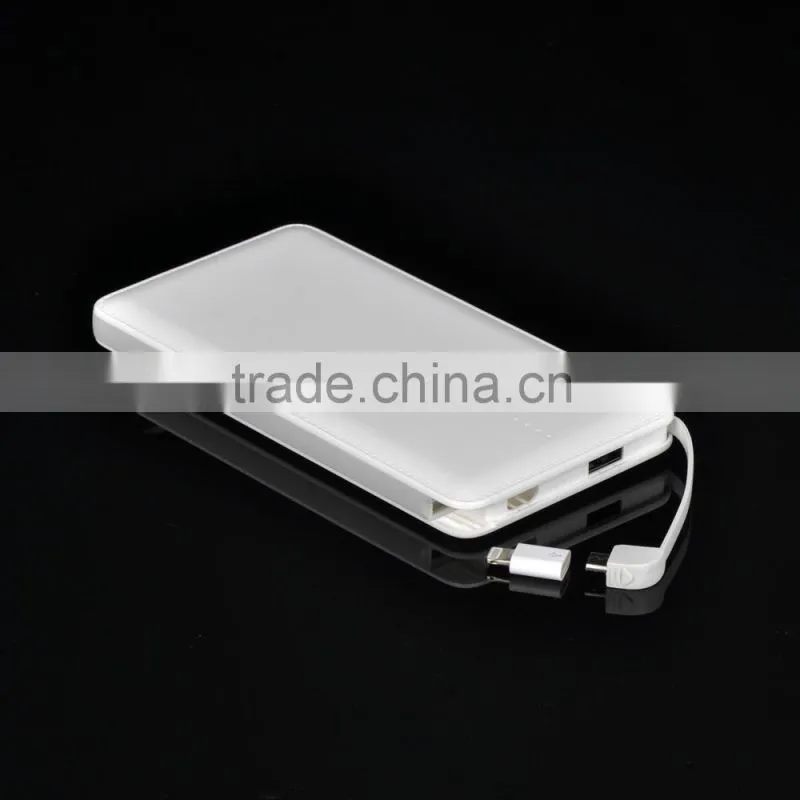 2016 super slim portable emergency jump starter charger with leather design