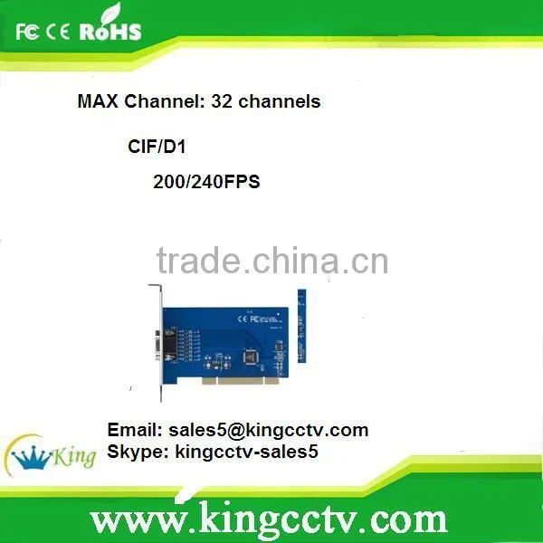 HK-6216S H.264 dvr card 16ch