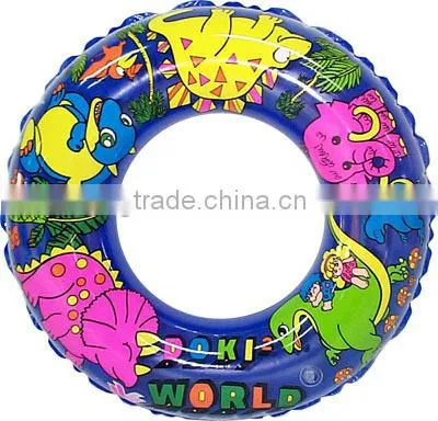 PVC dinosaur inflatable swim ring