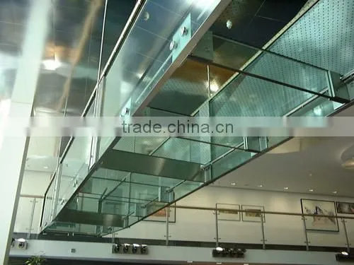 6.38mm -30mm clear and tinted laminated safety glass manufactures