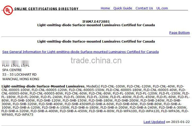 DLC UL listed badminton court lights led shoe box lights 100w