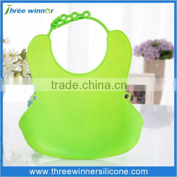 Promotion cheap baby bib high quality silicone bib