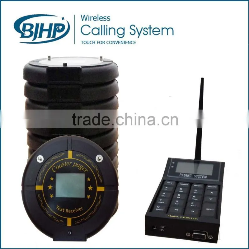 waiter restaurant wireless paging system, waiter service call bell button pager, waiter service call pager