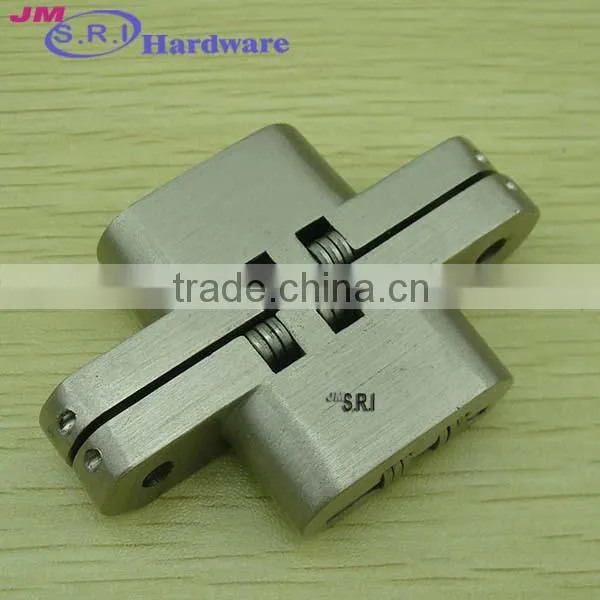 Hot sale zinc alloy concealed hinge for wooden door , recessed door hinges