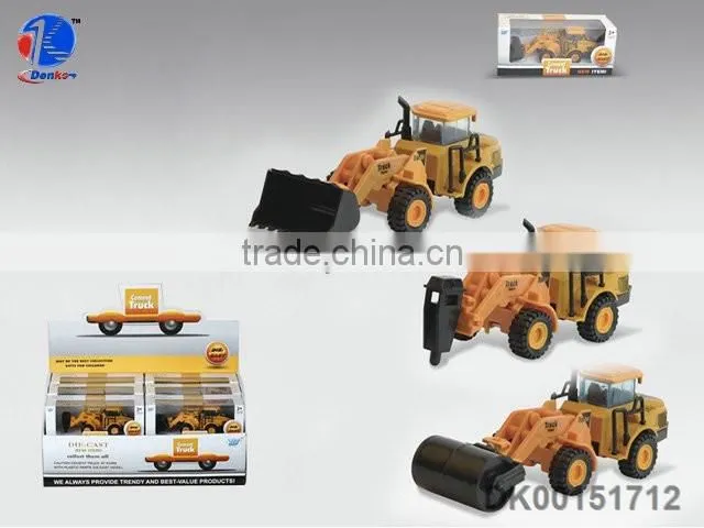 Sliding diecast tractors