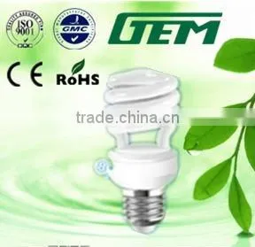 European Standard Spiral E14 8W/9W/11W Energy Saving Bulb,CFL Bulb With EMC RoHS