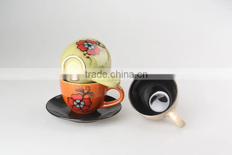 Ceramic Espresso Cup Set in Coffee and Tea Sets
