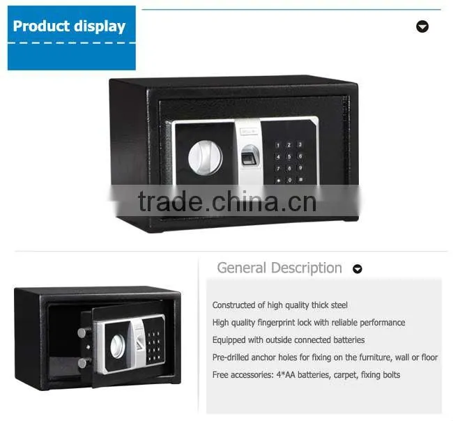 biometric safe with high quality