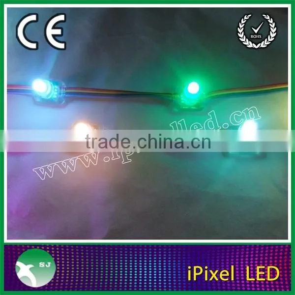 Full color arduino 12mm LED pixel dot light for carnival and channel letters