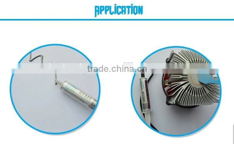 Insulation materials HY880 soft tube 80g thermal paste/grease with high performance for heatsink cpu/led