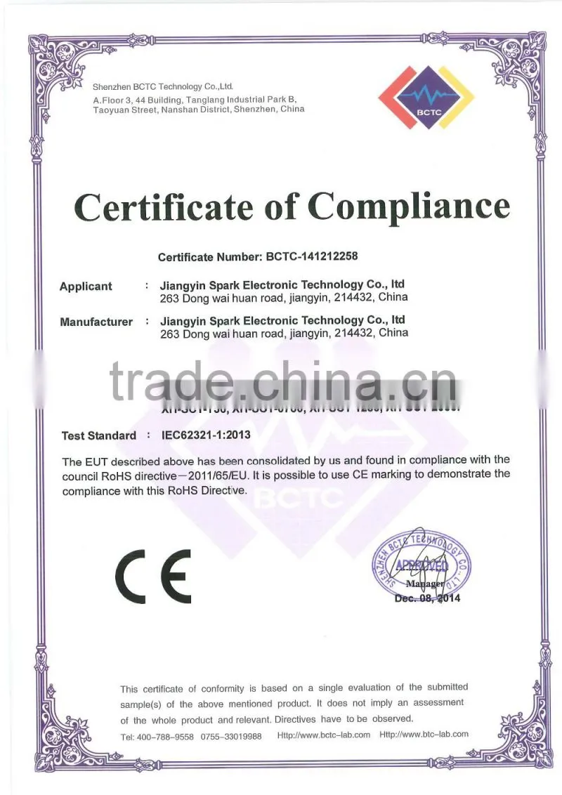 CE UL ISO SGS Split Core Current Transformer