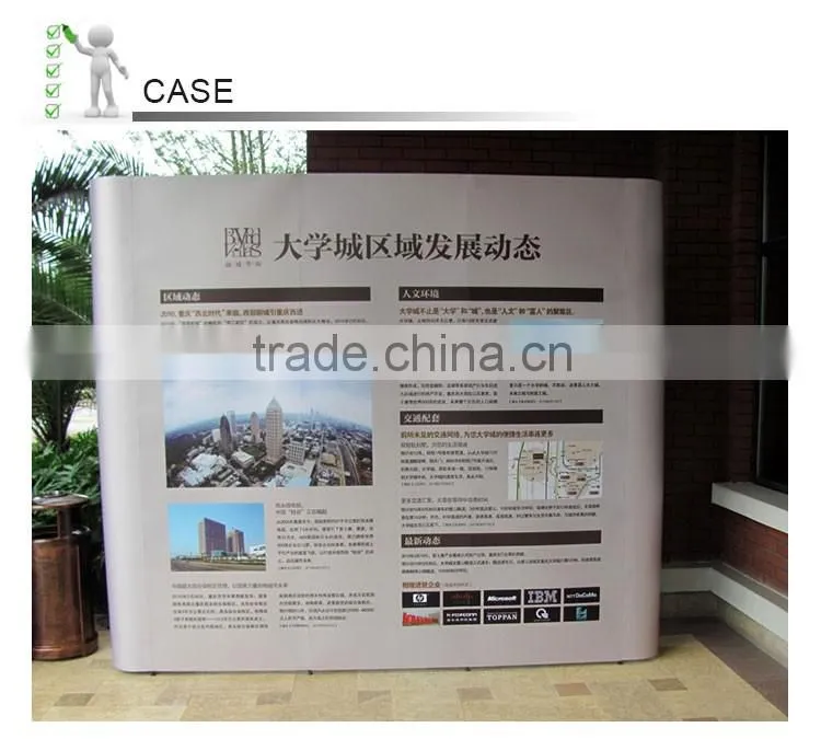 hot sale 80*200 retractable pull up stand