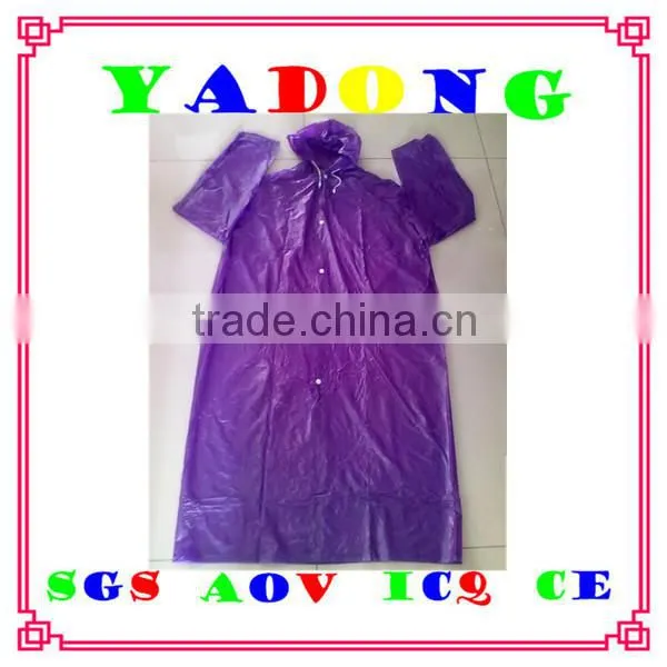 rain jacket/polyester rain jacket/rain suit