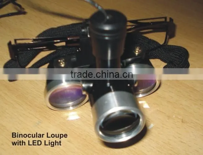 Dental Loupe with LED Light