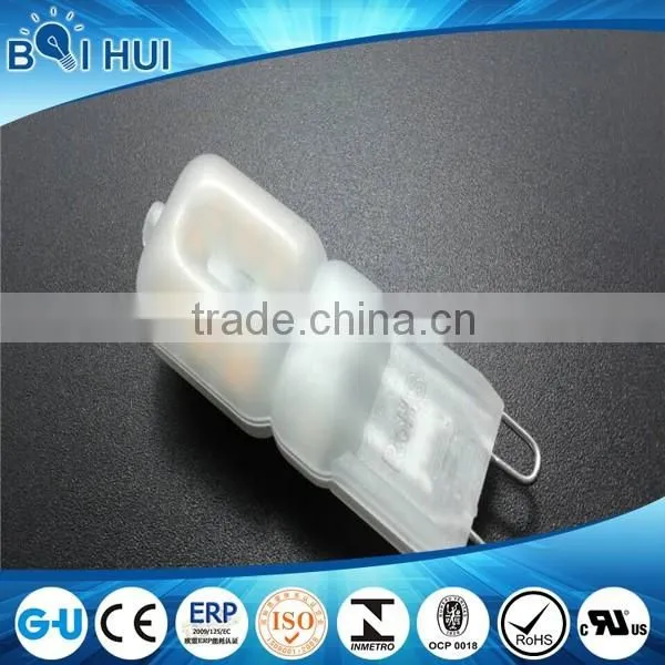 LED 2.5w g9 car lamp/plastic led light g9 /smd2835 light led light g9 12v