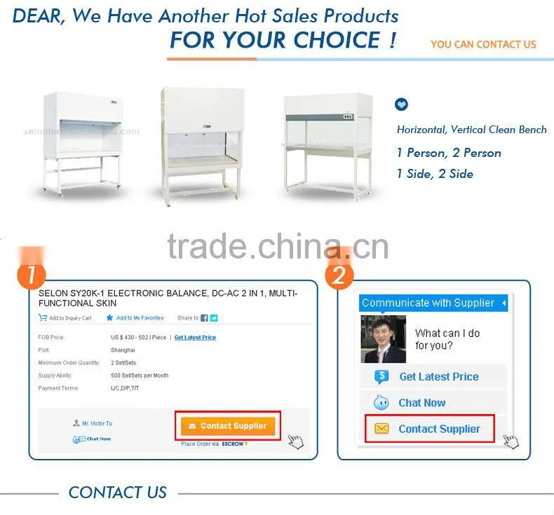 SELON HEPA FILTER CLEAN BENCH, LAMINAR FLOW CLEAN BENCH, AIR CLEAN BENCH