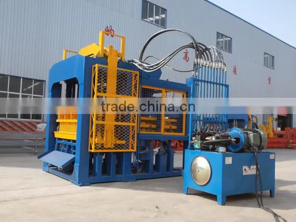 DONGYUE Large automatic Cement Hollow Brick Machine Price QT6-15B