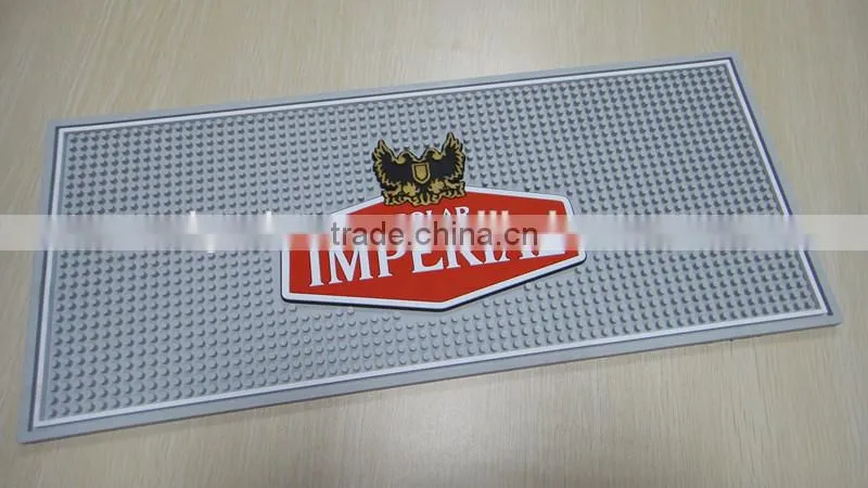 Fashion Non Slip Soft Pvc Bar Mat
