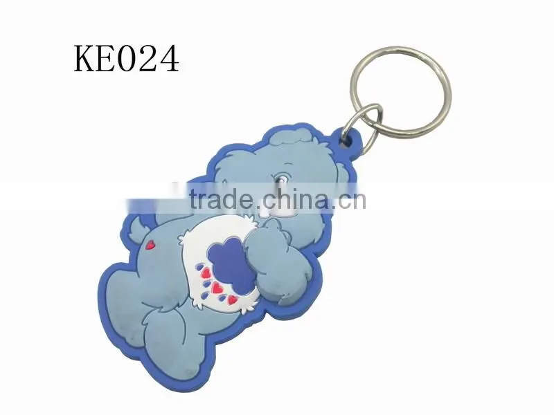 wholesale promotional custom PVC key holder