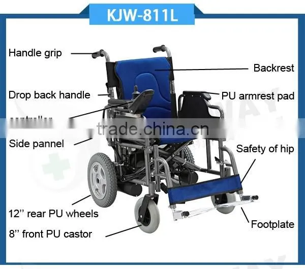 KAREWAY Sellers Commercial Electric Wheelchair for Kids KJW-811L