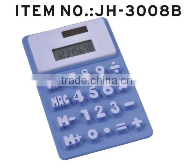 best price Promotion hot Sales flexible Silicone Rubber Calculator