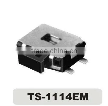 normally closed tact switch TS-1114EM for SMT