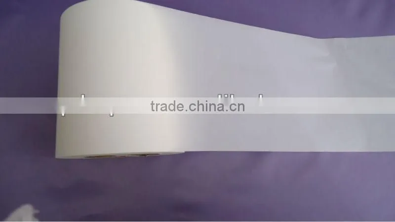 two color printed pe film used in diaper backsheet