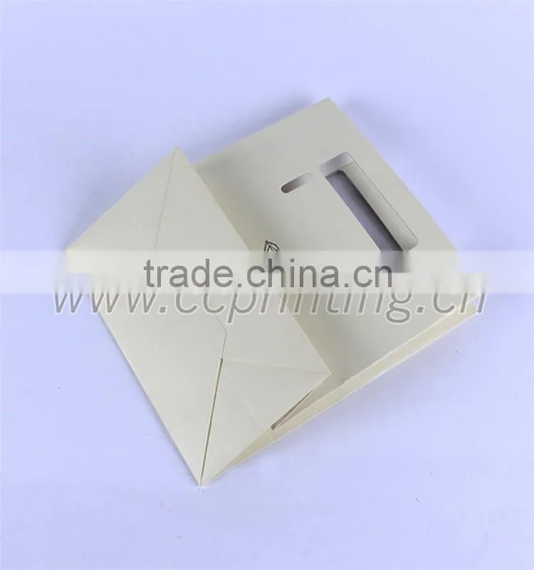 paper packing bag with polyester string handle