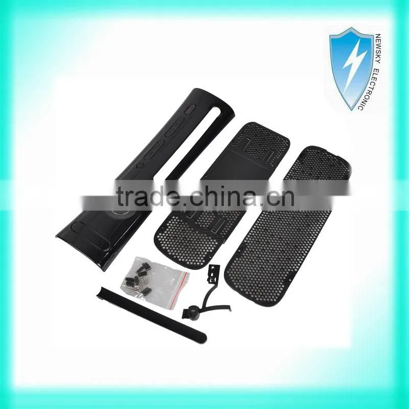 Black Body Skins Full Housing Shell Case For PS3 Fat/Phat 40GB/60GB/80GB