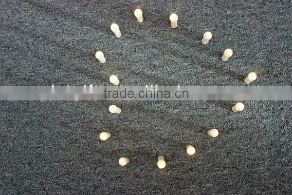 high quality battery remote control color changing led candle