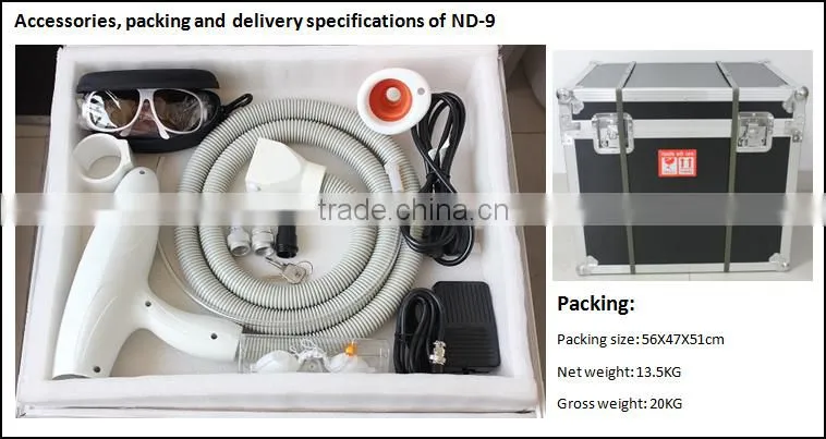 10 hz nd yag laser for tattoo removal 1320nm diy yag laser beauty machine