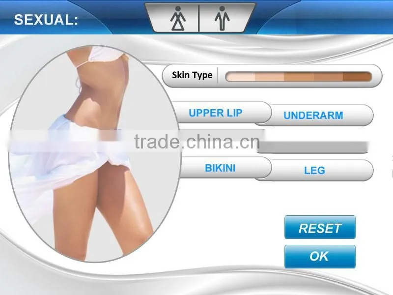 Painless no side-effect diode hair removal laser machine