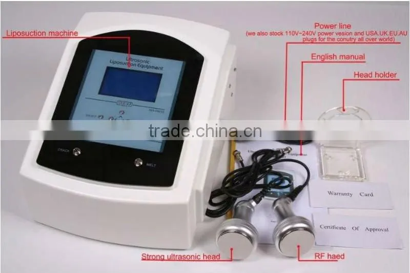 Amazing cellulite cracking effect!! Ultrasonic RF Cavitation Ultrasound Slimming Machine F006