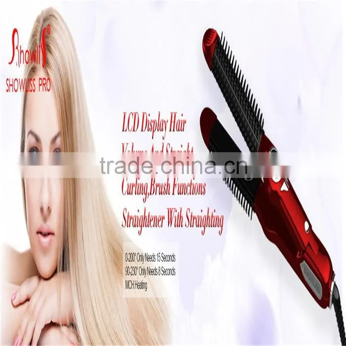 LCD automatic anti-scald curls hair / straight hair for matching in colour